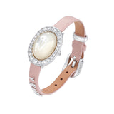 Paradise / Pearl Watch Shape Bracelet