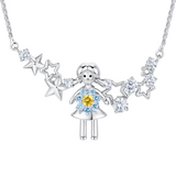 Paradise / Mini Girl Flower Necklace
