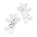 Paradise / Patterned Greeting Bear Jelly Hair Clip