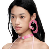 Paradise / Apple Peel Stud Earring
