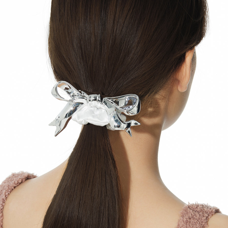 New Material / Metal Bow Hair Tie
