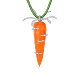 Orchard / Crystal Carrot Necklace