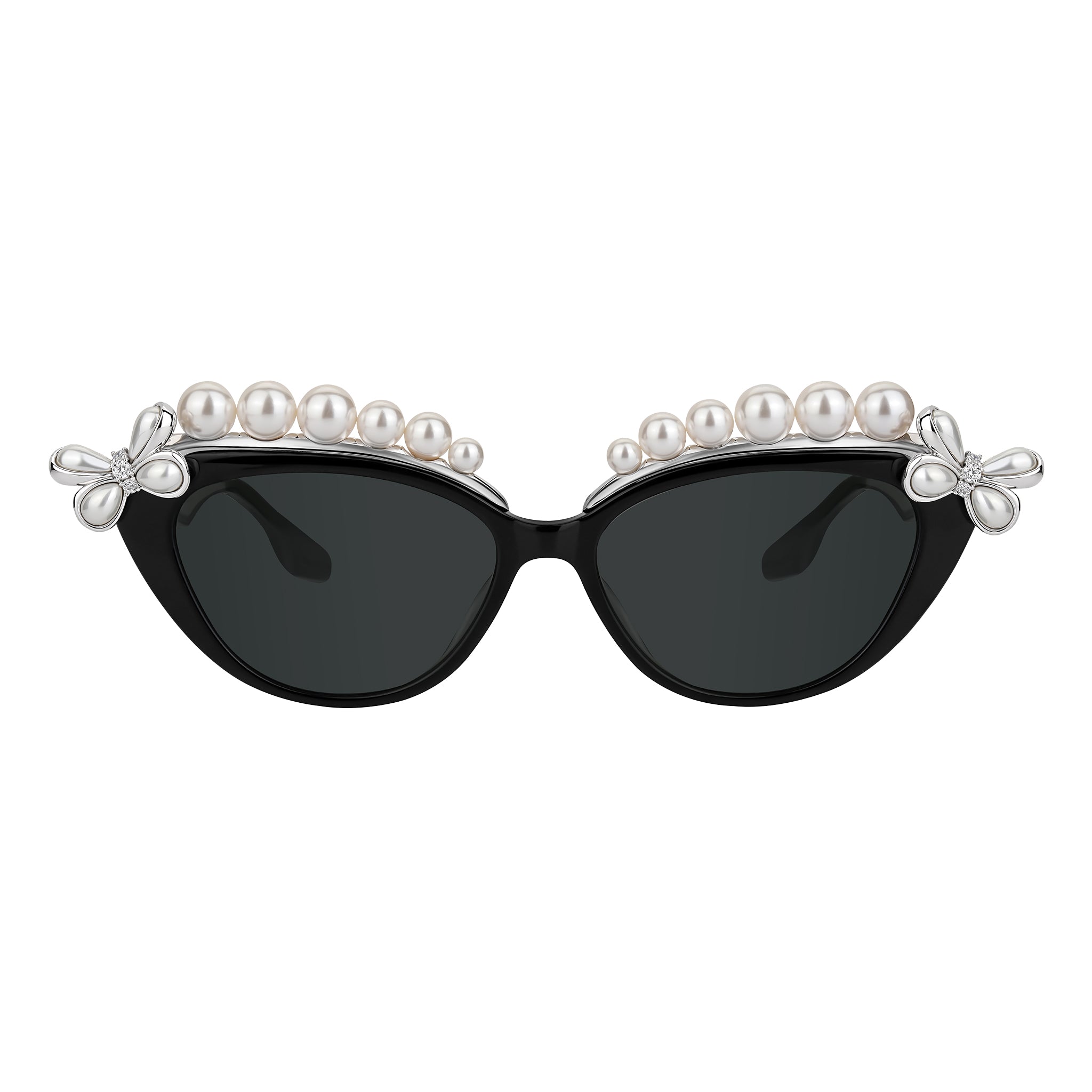 YVMIN X SHUSHUTONG パールフラワー装飾メガネ YVMIN X SHUSHUTONG / Pearl Flower Glasses
