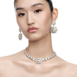 Paradise / Ceramic Print Hedgehog Necklace