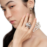 Paradise / Medium Girl Sunflower Gem Ring