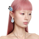 YVMIN X Ashley Williams Mourning Hair Clip, black decorative hair accessory