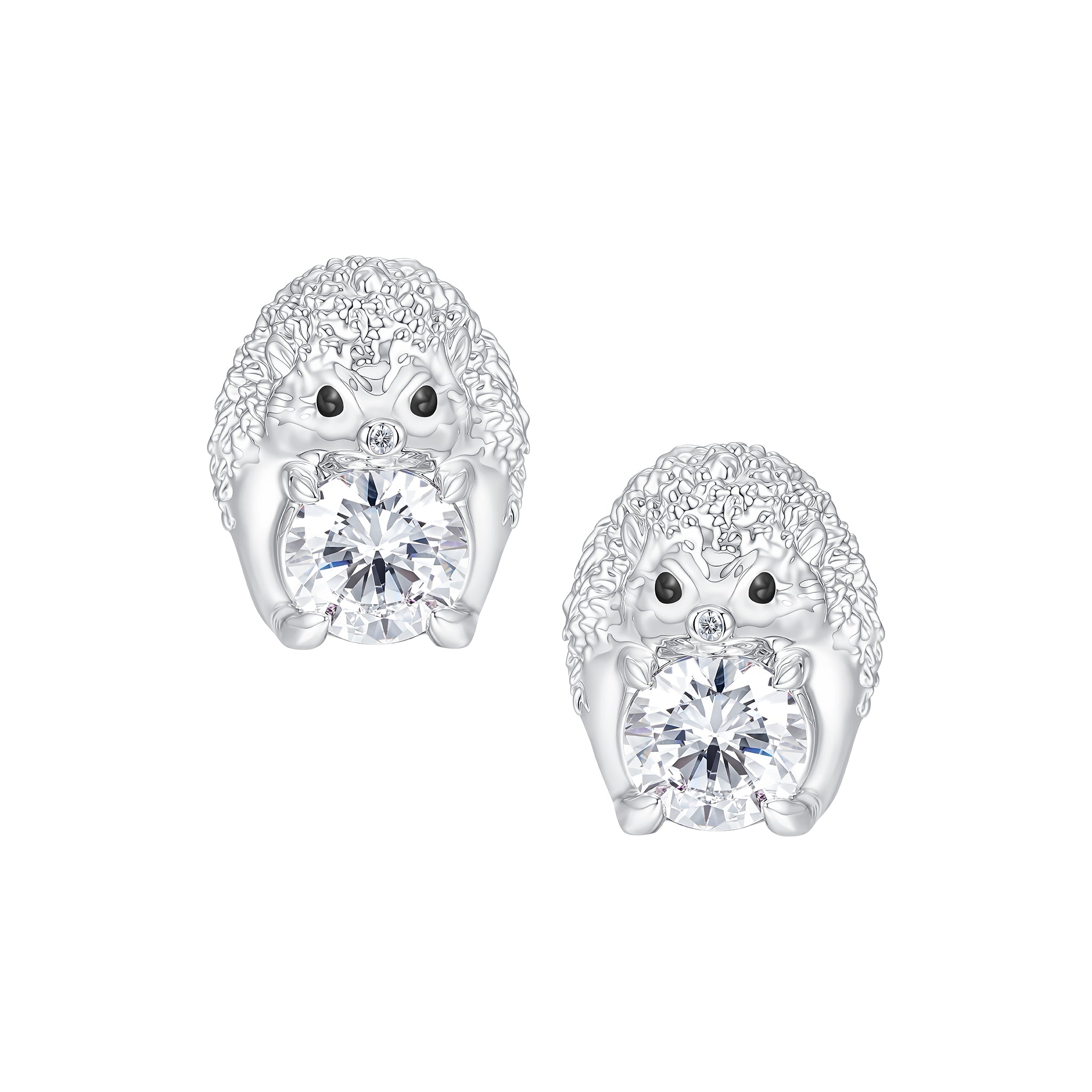 Paradise / Metal Hedgehog Earring