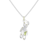 YVMIN Paradise Transformed Bear Necklace featuring a detailed pendant with intricate design on a chain.