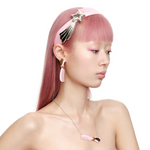 YVMIN X Ashley Williams Meteor Comb Headband hair accessory with starry silver comb details