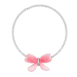 Paradise / Strawberry Bowknot Gemstone Chocker