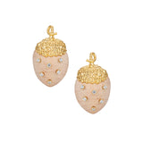 Paradise / Wooden Acorns Earring