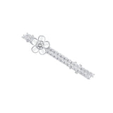 Paradise / Spin Flower Pave Hair Pin