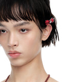 Paradise / Strawberry Bowknot Hair Clip