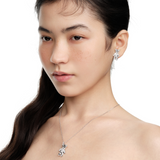 Paradise / Coin Bear Gem Stud Earrings