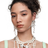 Paradise / Bow Tassel Earrings