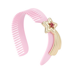YVMIN X Ashley Williams Meteor Comb headband hair accessory with a sculptural celestial design