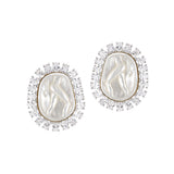 YVMIN X SHUSHUTONG / Shell Sculpture Gemstone Earrings