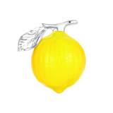 Orchard / Lemon Hair Clip Mini