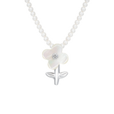Paradise / Simple Irregular Flower Necklace