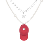 Orchard / Pearl Star Hat Necklace