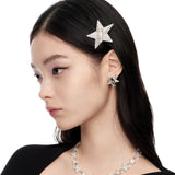 Paradise / Pave Star Pony Hair Clip