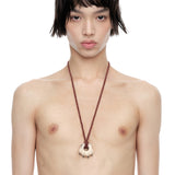 Paradise / Wooden Bear Paw Necklace