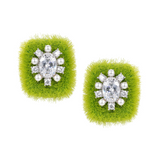 Paradise / Grass Gemstone Earrings