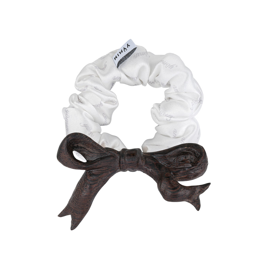 New Material / Wooden Bow Hair Tie