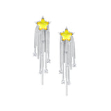 Paradise / Shooting Star Tassel Earring