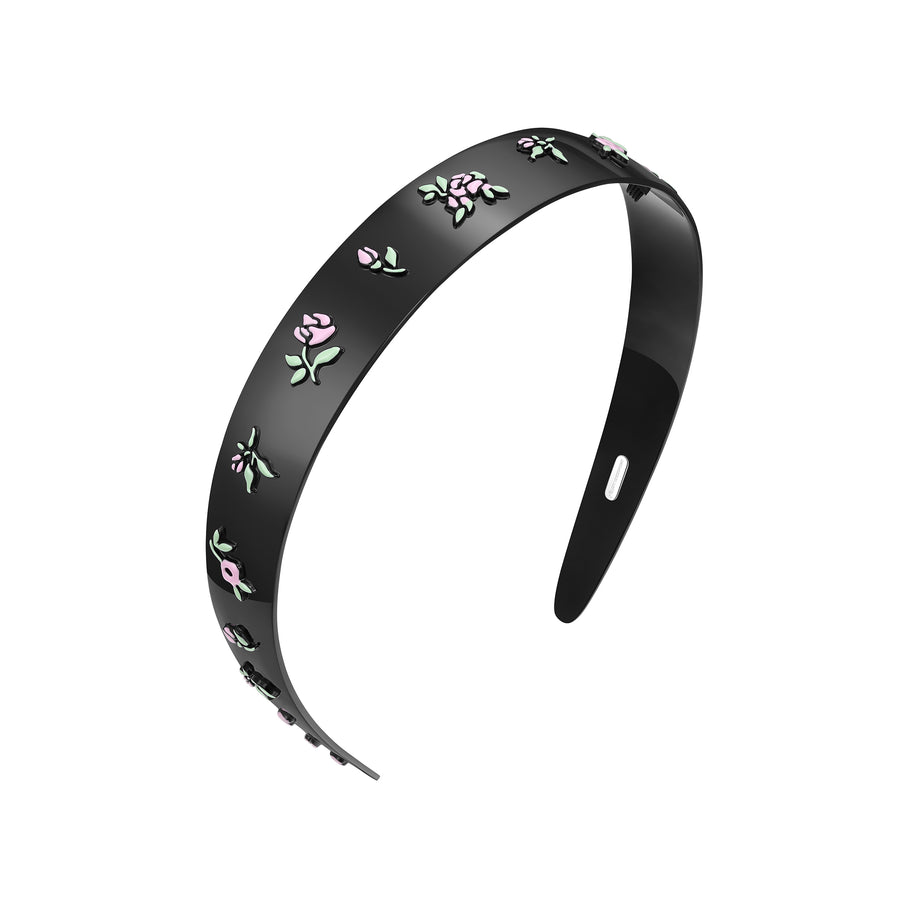 YVMIN X SHUSHUTONG / Hand Painted Floral Hair Band