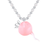 Orchard / Transparent Carrot Necklace