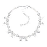 Paradise / Pearl Bow Necklace