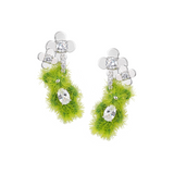 Paradise / Grass Flower Bear Earring