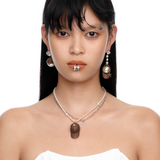 Orchard / Pearl Star Hat Necklace