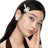 Paradise / Bowknot Puppy Short Hair Clip