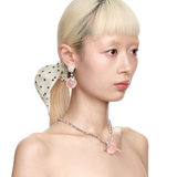 Orchard / Transparent Carrot Necklace