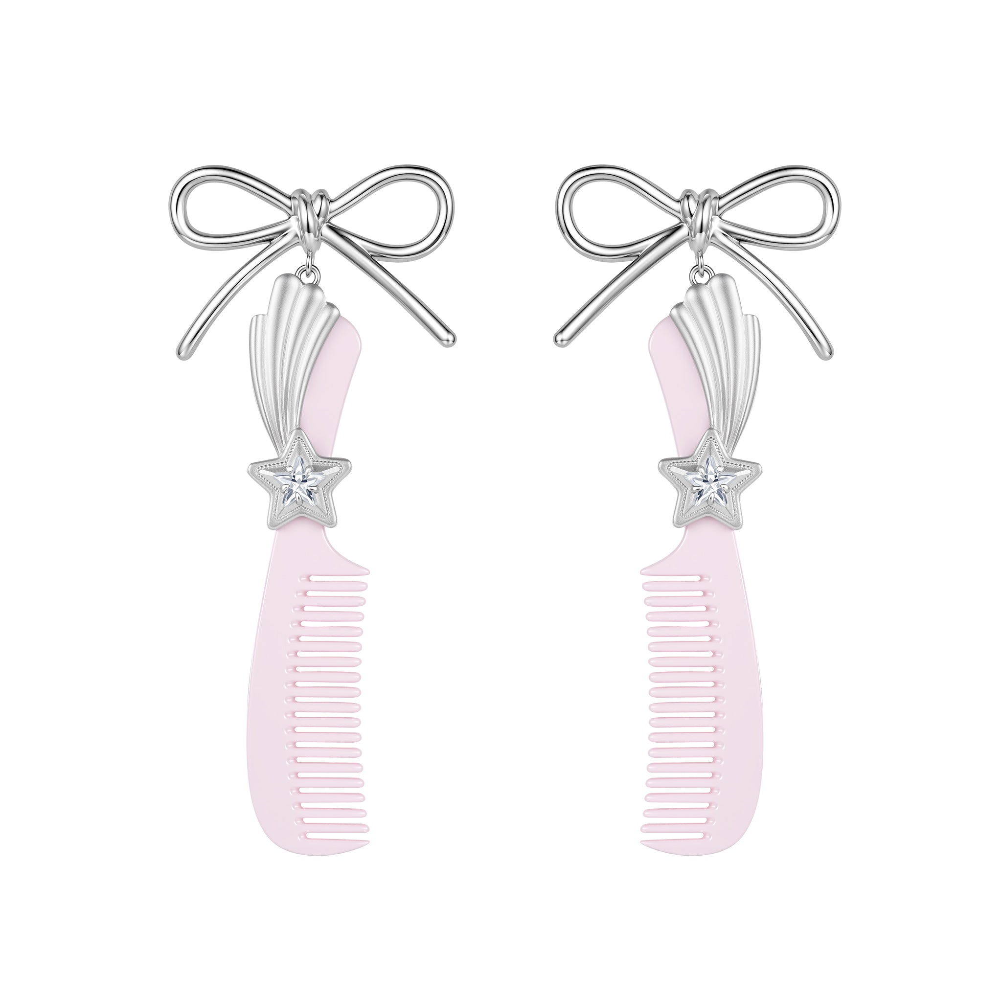 Ashley Williams ヘアピン 2個セット YVMIN X Ashley Williams / Bowknot Comb Earring