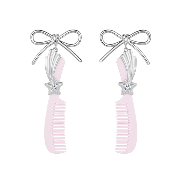 Ashley Williams ヘアピン 2個セット YVMIN X Ashley Williams / Bowknot Comb Earring