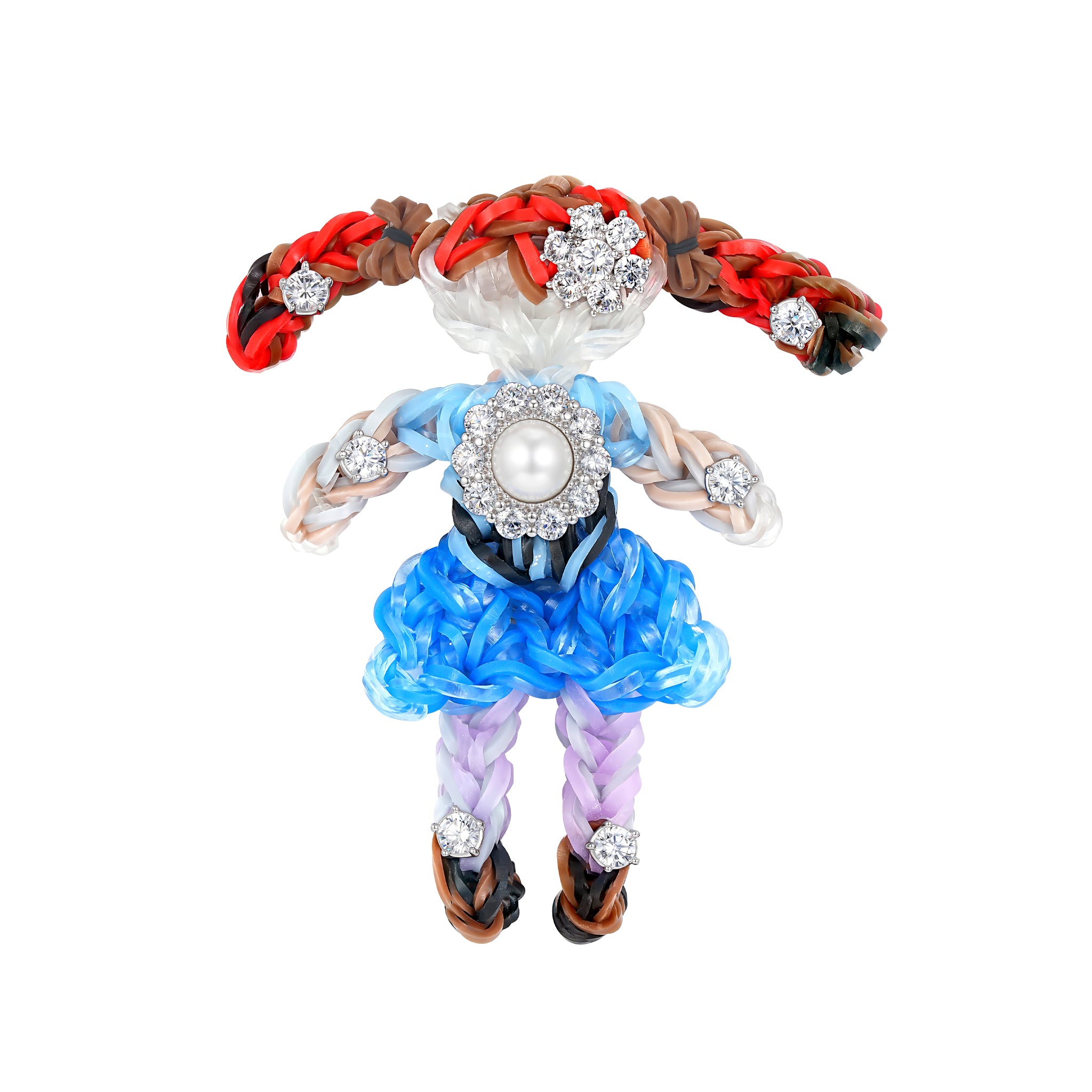 YVMIN X SHUSHUTONG / Rubber Band Girl Brooch