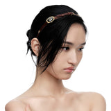 Paradise / Watch Leather Hair Band