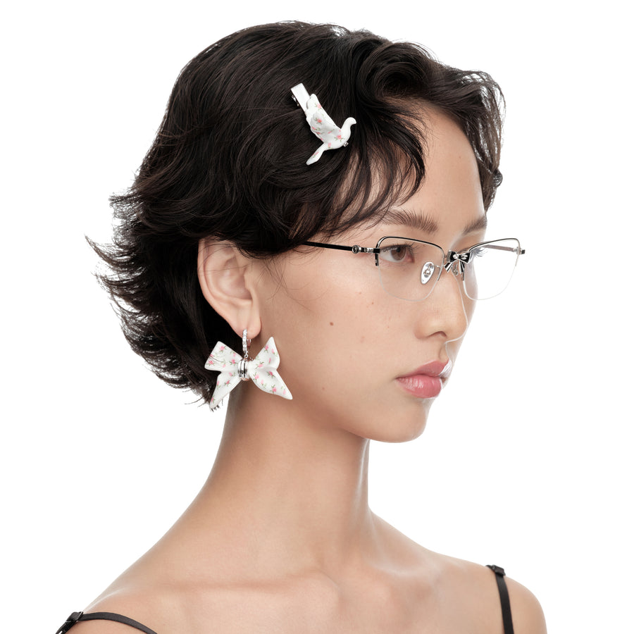 YVMIN X SHUSHUTONG / Ceramic Pigeon Hair Clip