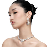 Paradise / Ceramic Hedgehog Pearl Earring