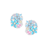 Paradise / Daisy Coin Stud Earrings