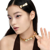 Paradise / Star Polka Dot Bowknot Necklace