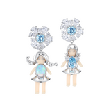 Paradise / Medium Girl Daisy Stud Earrings