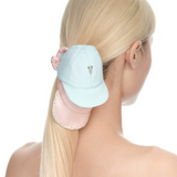 Orchard / Pearl-Trim Fabric Hat Hair Tie
