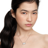 Paradise / Bear Gem Stud Earrings