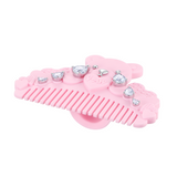 YVMIN X Ashley Williams Crying Bear Comb Ring with bear-shaped comb detail and polished metal finish