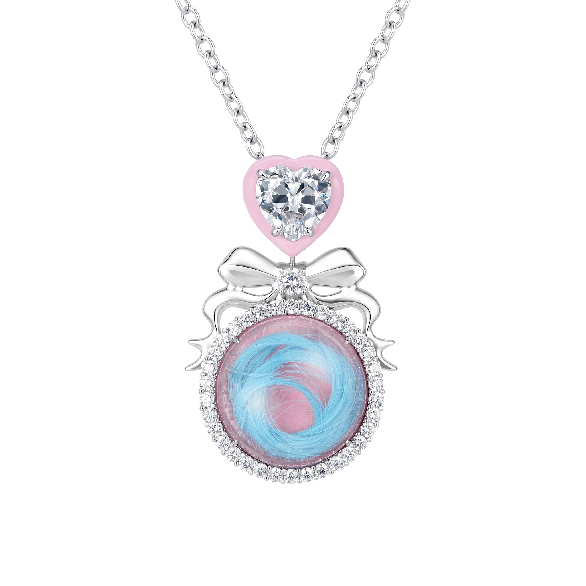 YVMIN X Ashley Williams Mourning Necklace, sculptural pendant with dark gothic-inspired design