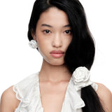 YVMIN X SHUSHUTONG / Paper Rose Hair Tie